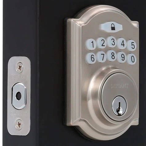 home depot keyless deadbolt